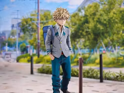 My Hero Academia Katsuki Bakugo (U.A. High School Uniform 2D Ver.) 1/8 Scale Figure
