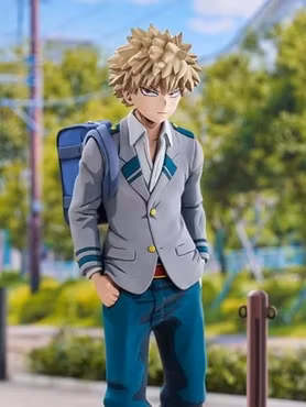 My Hero Academia Katsuki Bakugo (U.A. High School Uniform 2D Ver.) 1/8 Scale Figure