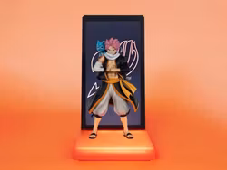 Fairy Tail NEON Natsu Dragneel Lighted Display Figure