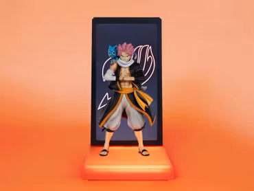Fairy Tail NEON Natsu Dragneel Lighted Display Figure