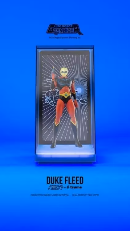 UFO Robot Grendizer NEON Duke Fleed Lighted Display Figure