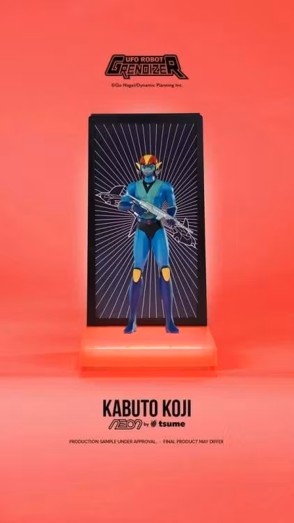 UFO Robot Grendizer NEON Koji Kabuto Lighted Display Figure
