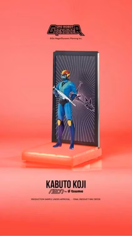 UFO Robot Grendizer NEON Koji Kabuto Lighted Display Figure
