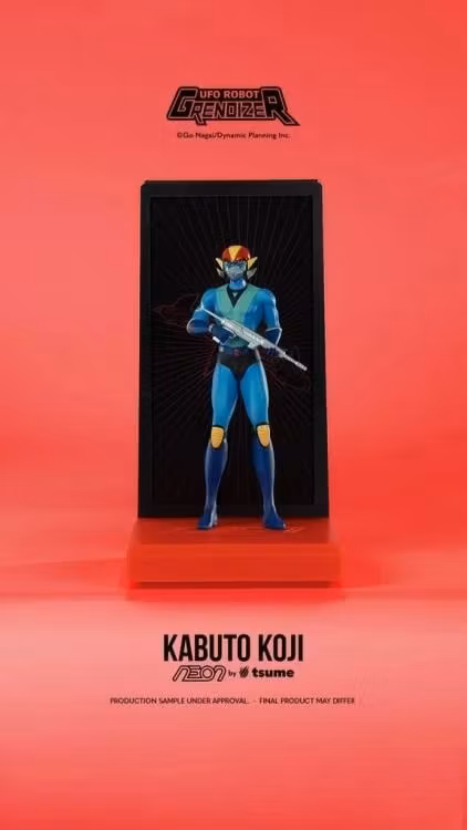UFO Robot Grendizer NEON Koji Kabuto Lighted Display Figure