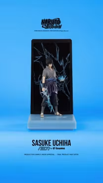 Naruto: Shippuden NEON Sasuke Uchiha Lighted Display Figure