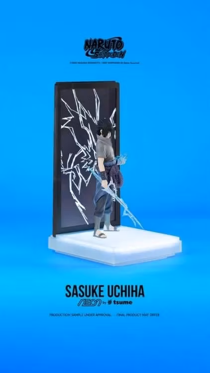 Naruto: Shippuden NEON Sasuke Uchiha Lighted Display Figure