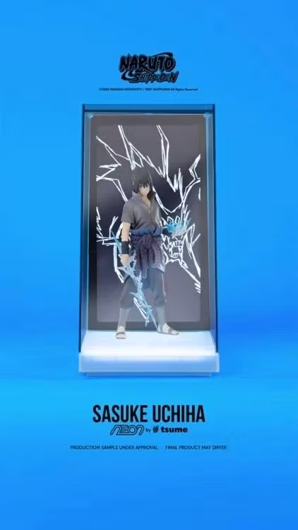 Naruto: Shippuden NEON Sasuke Uchiha Lighted Display Figure