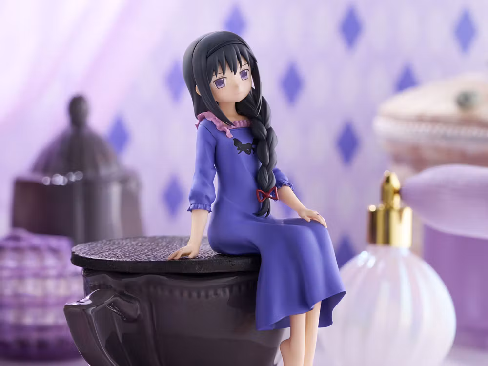 Puella Magi Madoka Magica Homura Akemi Noodle Stopper Figure