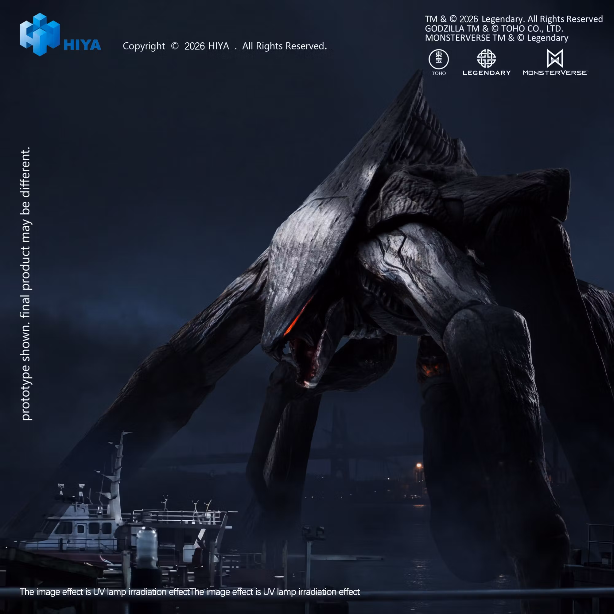 Godzilla (2014) Male & Female Muto Action Figure Set