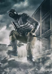 Dorohedoro Caiman Figure (Rerelease)