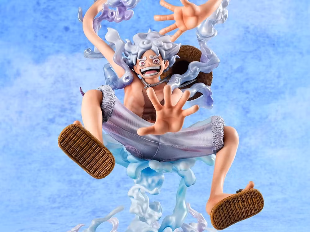 One Piece Portrait of Pirates Evolutionary History Monkey D. Luffy (Gear 5) Figure