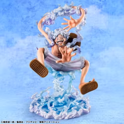 One Piece Portrait of Pirates Evolutionary History Monkey D. Luffy (Gear 5) Figure
