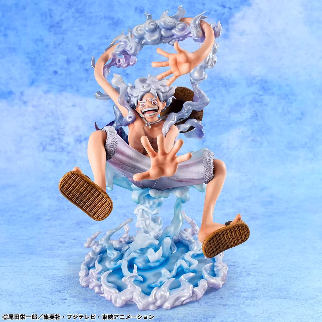 One Piece Portrait of Pirates Evolutionary History Monkey D. Luffy (Gear 5) Figure