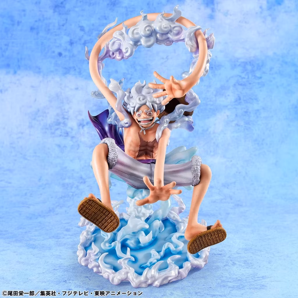 One Piece Portrait of Pirates Evolutionary History Monkey D. Luffy (Gear 5) Figure