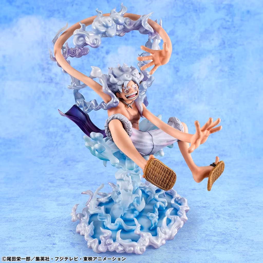 One Piece Portrait of Pirates Evolutionary History Monkey D. Luffy (Gear 5) Figure