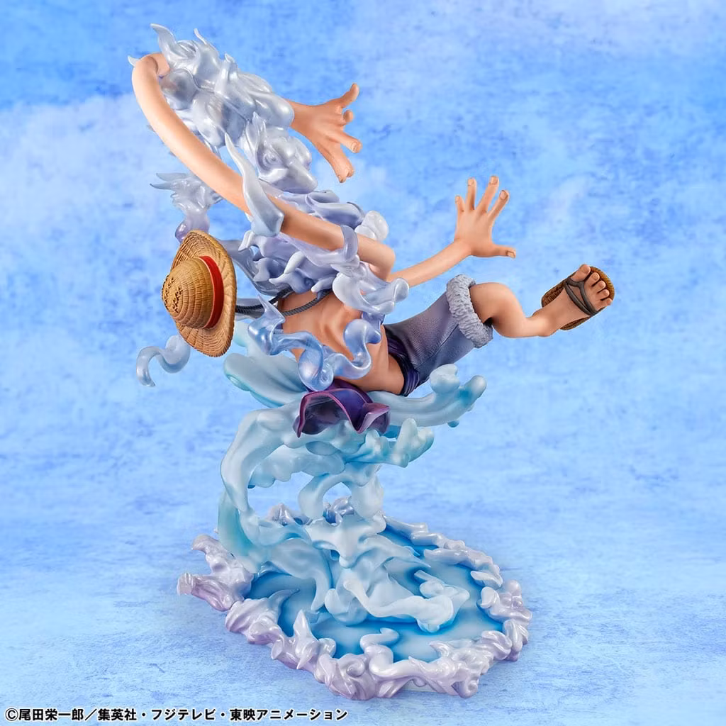 One Piece Portrait of Pirates Evolutionary History Monkey D. Luffy (Gear 5) Figure