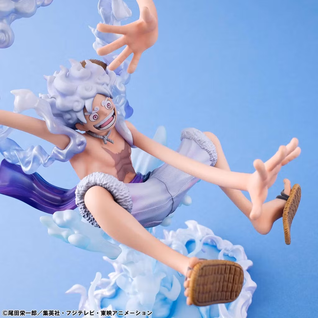 One Piece Portrait of Pirates Evolutionary History Monkey D. Luffy (Gear 5) Figure