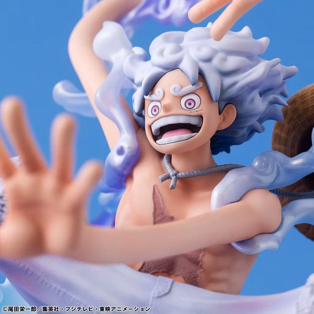 One Piece Portrait of Pirates Evolutionary History Monkey D. Luffy (Gear 5) Figure