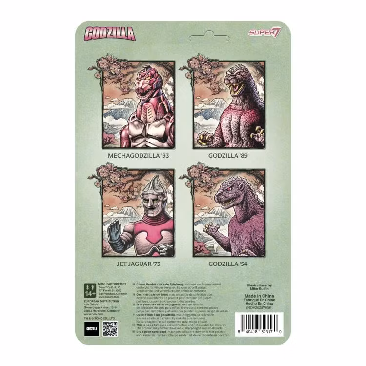 Toho ReAction Mechagodzilla '93 (Cherry Blossom Festival) Action Figure