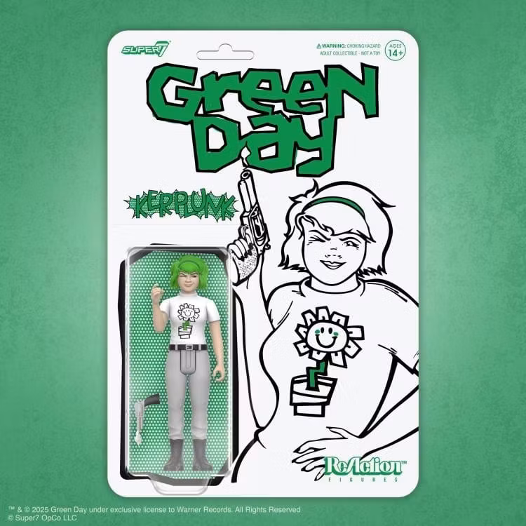 Green Day ReAction Kerplunk Girl Action Figure