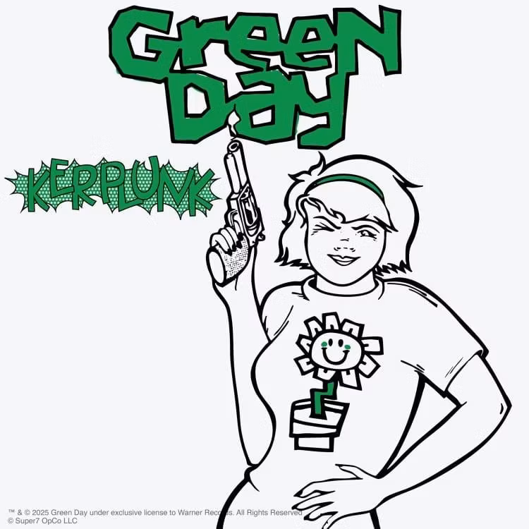 Green Day ReAction Kerplunk Girl Action Figure