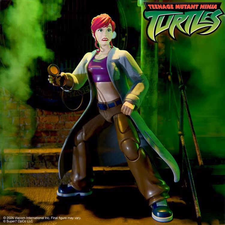 Teenage Mutant Ninja Turtles ULTIMATES! April O'Neil (2003 Animated Series) Action Figure