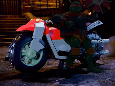 Teenage Mutant Ninja Turtles ULTIMATES! Shell Cycle (2003 Animated Series) Vehicle