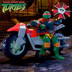 Teenage Mutant Ninja Turtles ULTIMATES! Shell Cycle (2003 Animated Series) Vehicle
