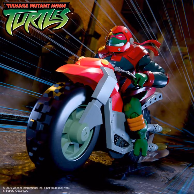 Teenage Mutant Ninja Turtles ULTIMATES! Shell Cycle (2003 Animated Series) Vehicle