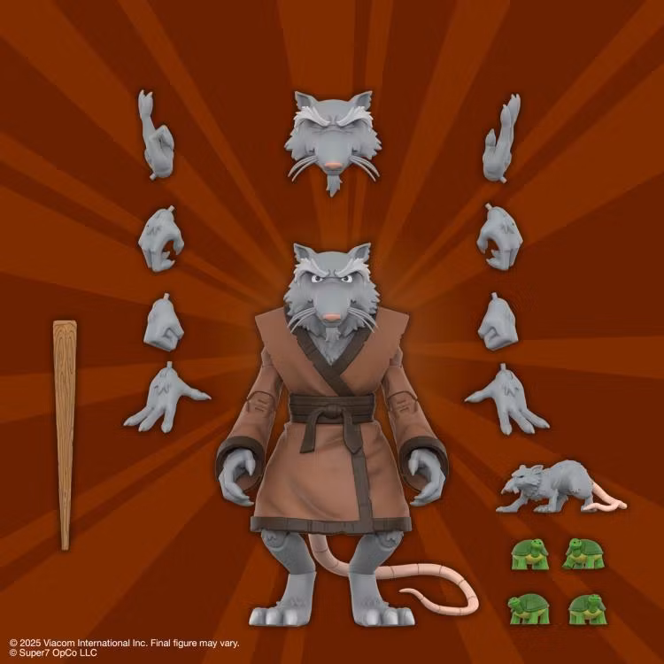 Teenage Mutant Ninja Turtles ULTIMATES! Splinter (2003 Animated Series) Action Figure