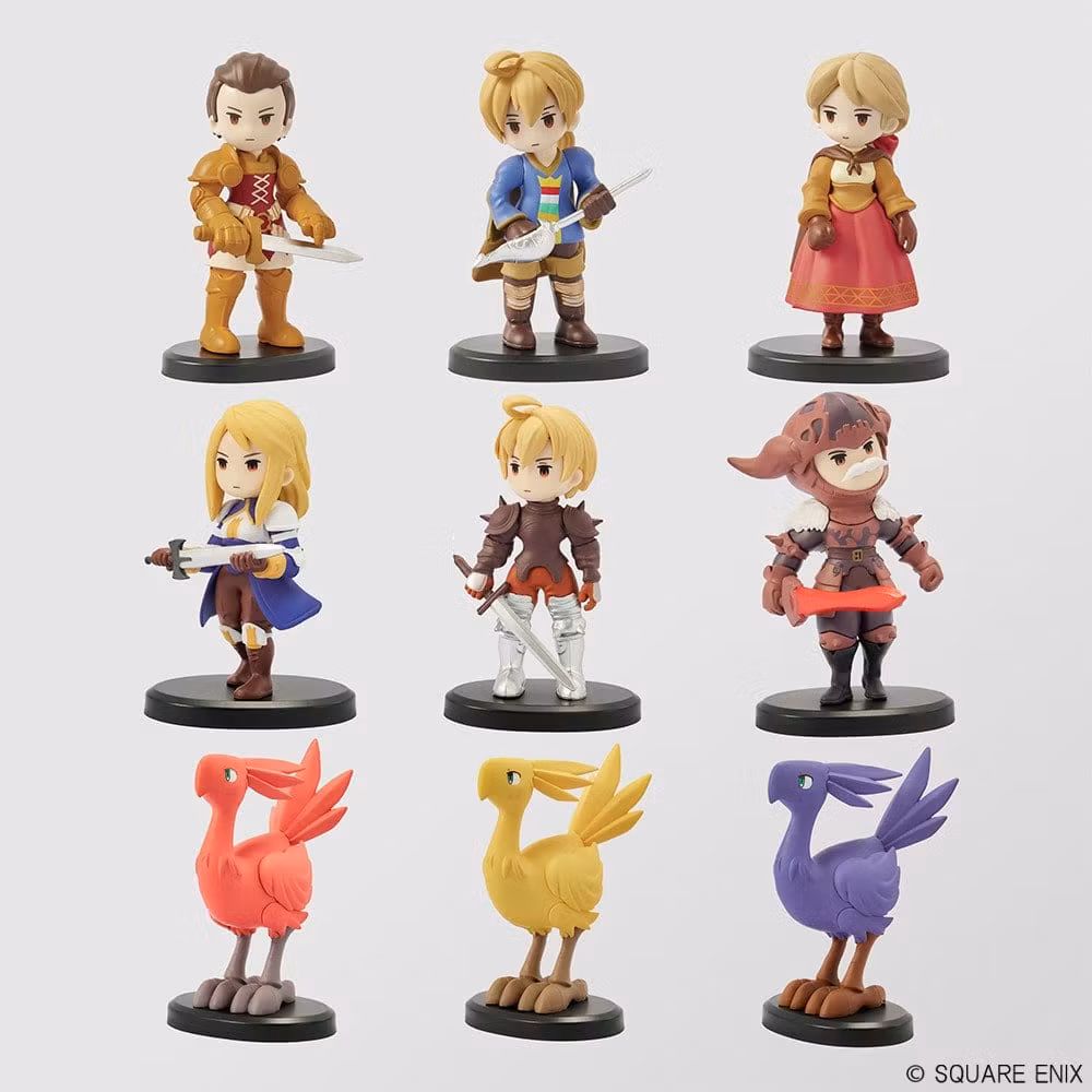 Final Fantasy Tactics Mini Figures Collection Vol. 1 Box of 9 Random Figures