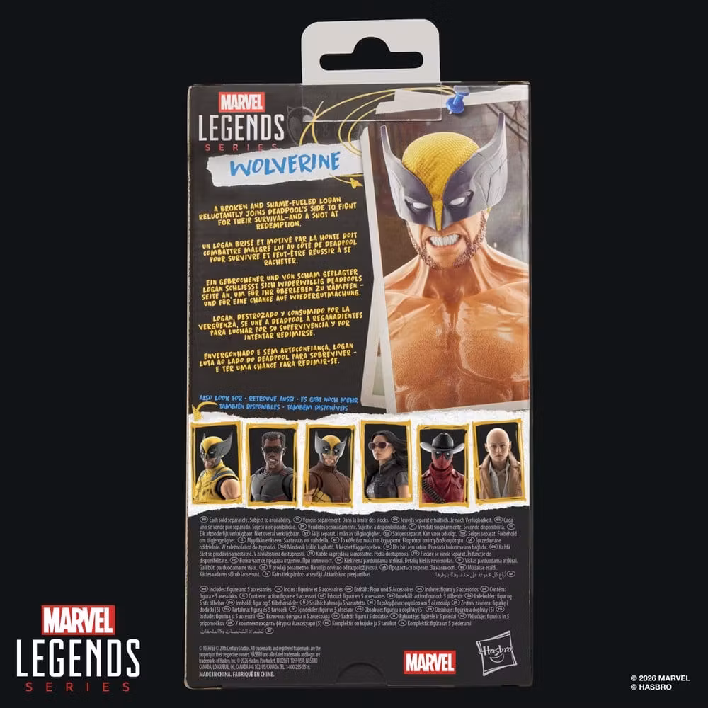 Deadpool & Wolverine Marvel Legends Deluxe Deadpool Action Figure