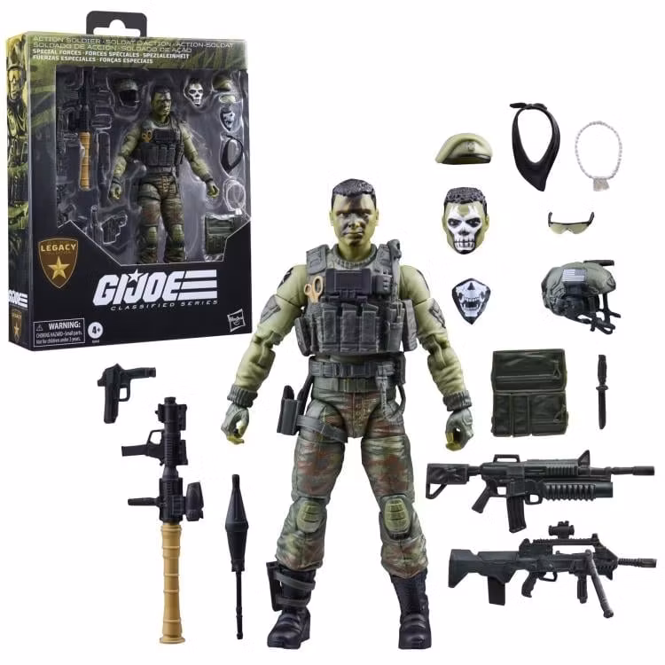 G.I. Joe Classified Series Legacy Collection Action Soldier (Special Forces) Action Figure