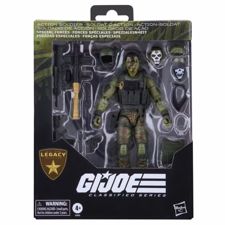 G.I. Joe Classified Series Legacy Collection Action Soldier (Special Forces) Action Figure