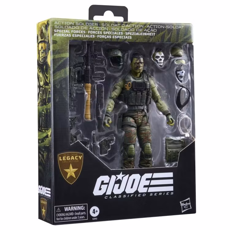 G.I. Joe Classified Series Legacy Collection Action Soldier (Special Forces) Action Figure