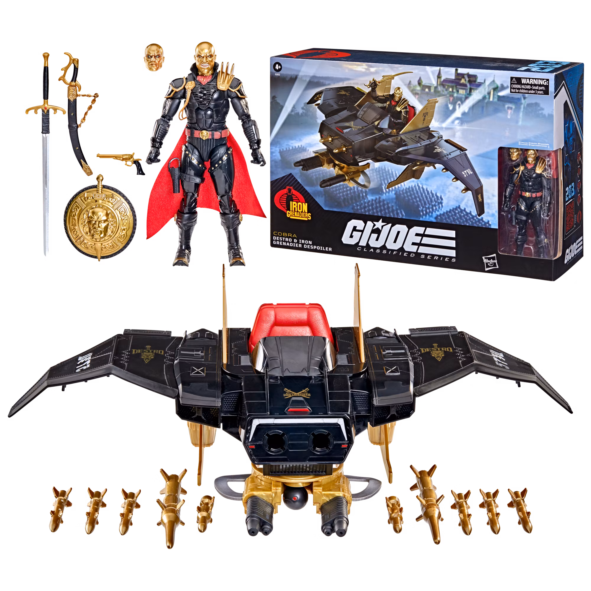 G.I. Joe Classified Series #203 Destro & Iron Grenadier Despoiler Set