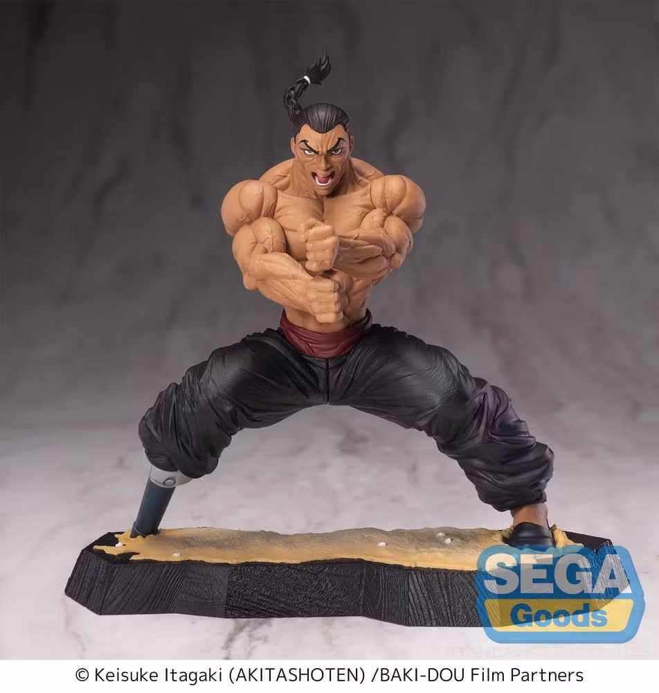 Baki Hanma Luminasta Kaioh Retsu Figure
