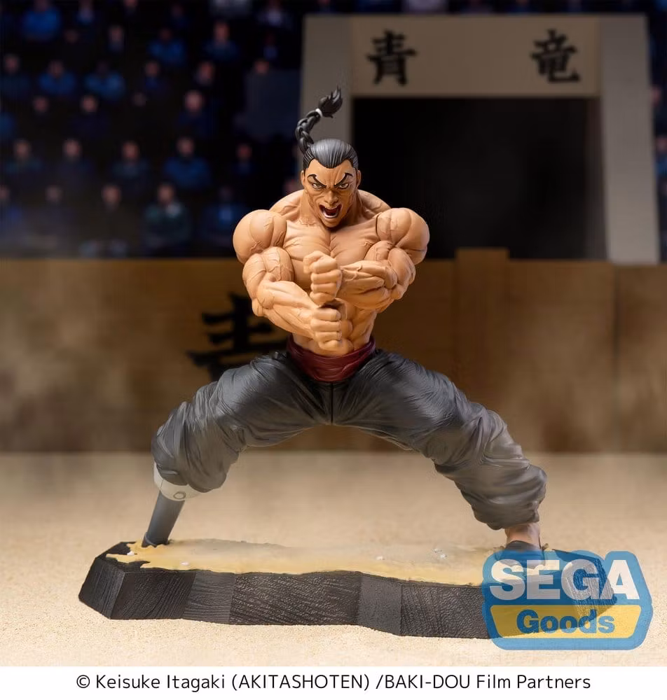 Baki Hanma Luminasta Kaioh Retsu Figure