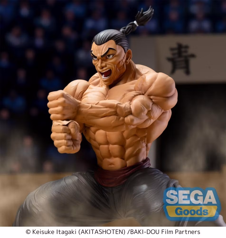 Baki Hanma Luminasta Kaioh Retsu Figure