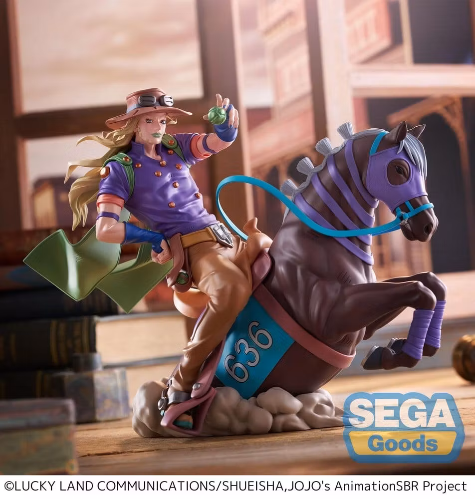 JoJo's Bizarre Adventure: Steel Ball Run Xross Link MAX Gyro Zeppeli Figure