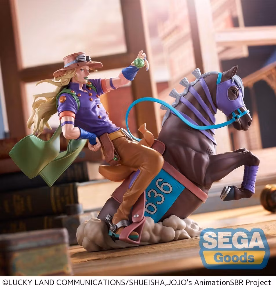 JoJo's Bizarre Adventure: Steel Ball Run Xross Link MAX Gyro Zeppeli Figure