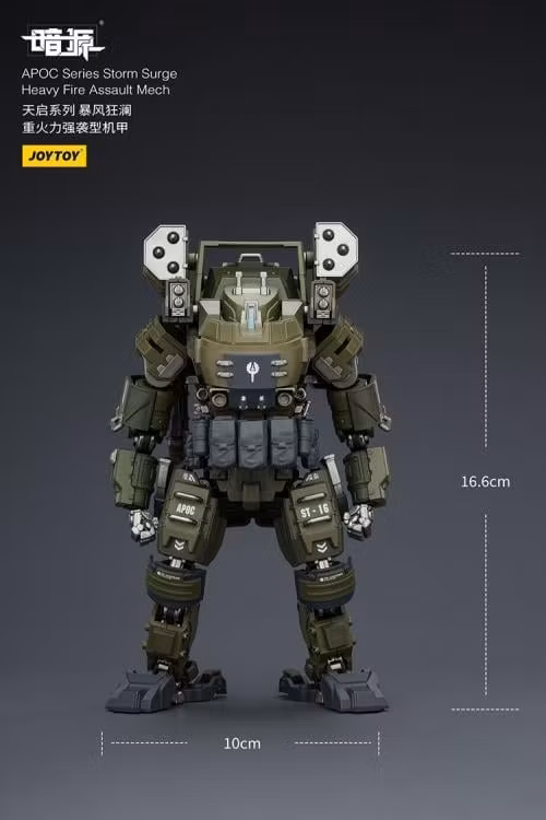 Dark Source APOC Storm Surge Heavy Fire Assault Mech ST-8616 1/25 Scale Action Figure