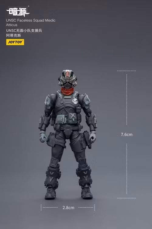 Dark Source UNSC Faceless Squad 1/25 Scale Action Figure Set