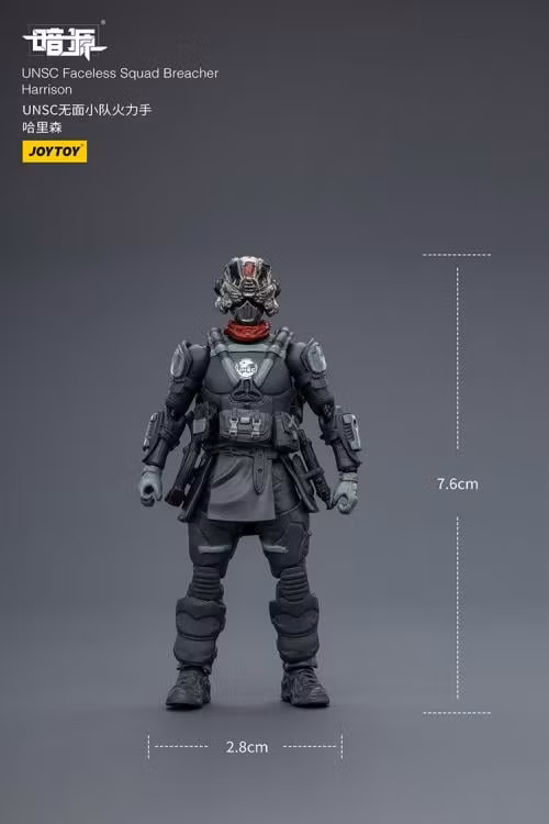 Dark Source UNSC Faceless Squad 1/25 Scale Action Figure Set