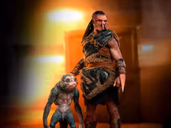 Predator: Badlands MMS873 Dek (Bone Bison Armor) and Bud 1/6th Scale Collectible Figure