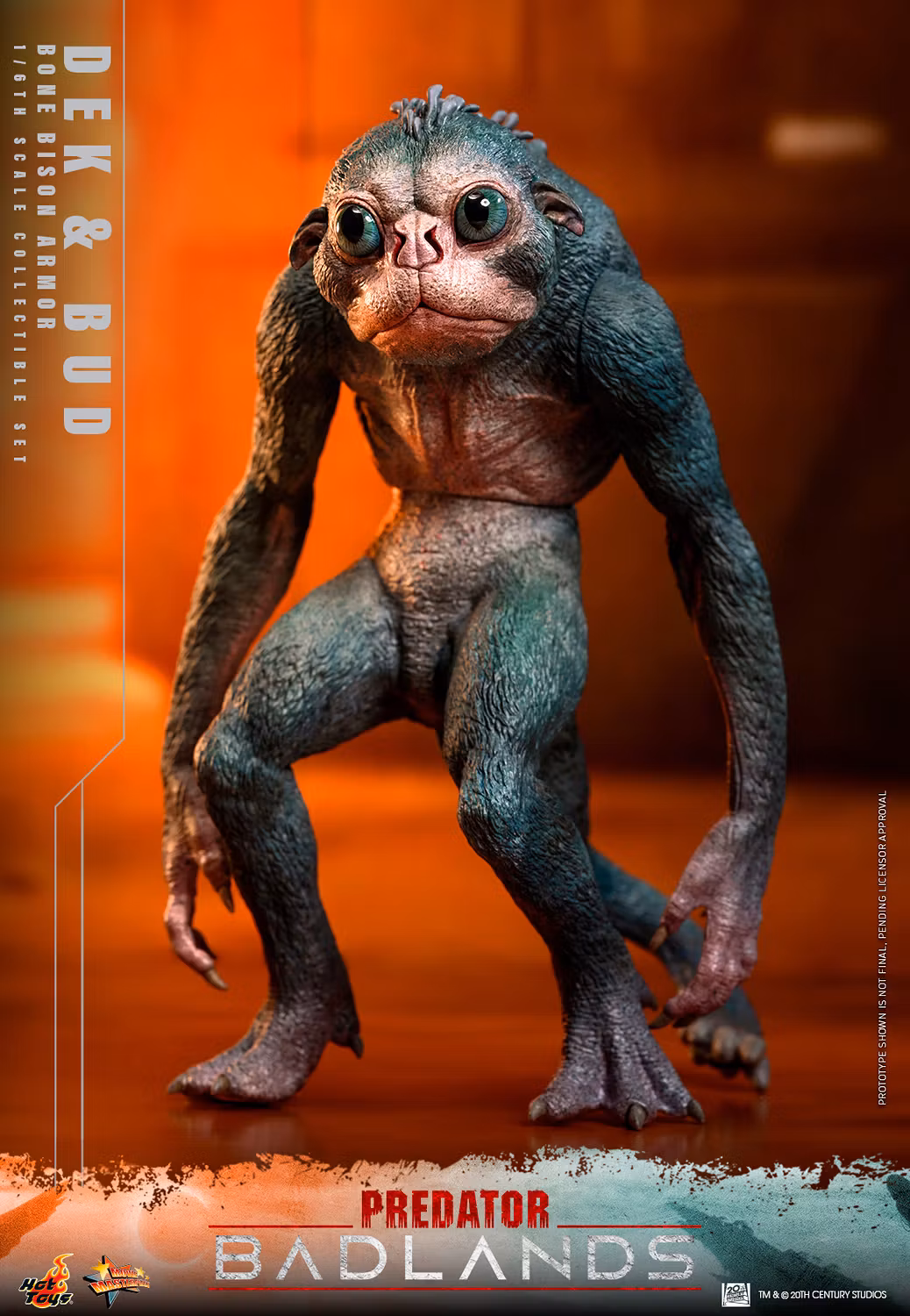 Predator: Badlands MMS873 Dek (Bone Bison Armor) and Bud 1/6th Scale Collectible Figure