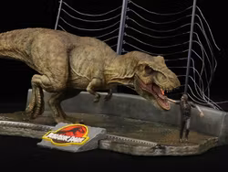 Jurassic Park Tyrannosaurus Rex 1/35 Scale Model Kit