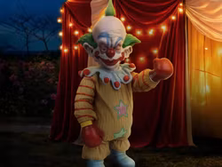 Killer Klowns from Outer Space Mezco Designer Series Mega Scale Shorty Doll