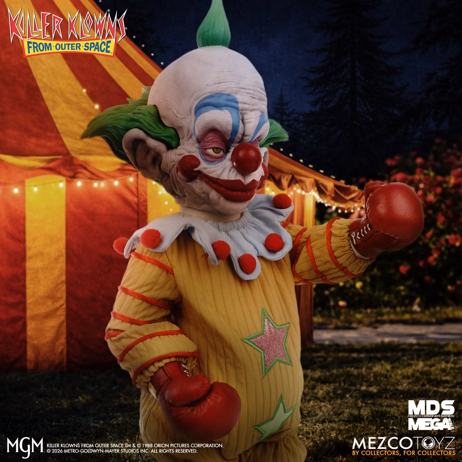 Killer Klowns from Outer Space Mezco Designer Series Mega Scale Shorty Doll