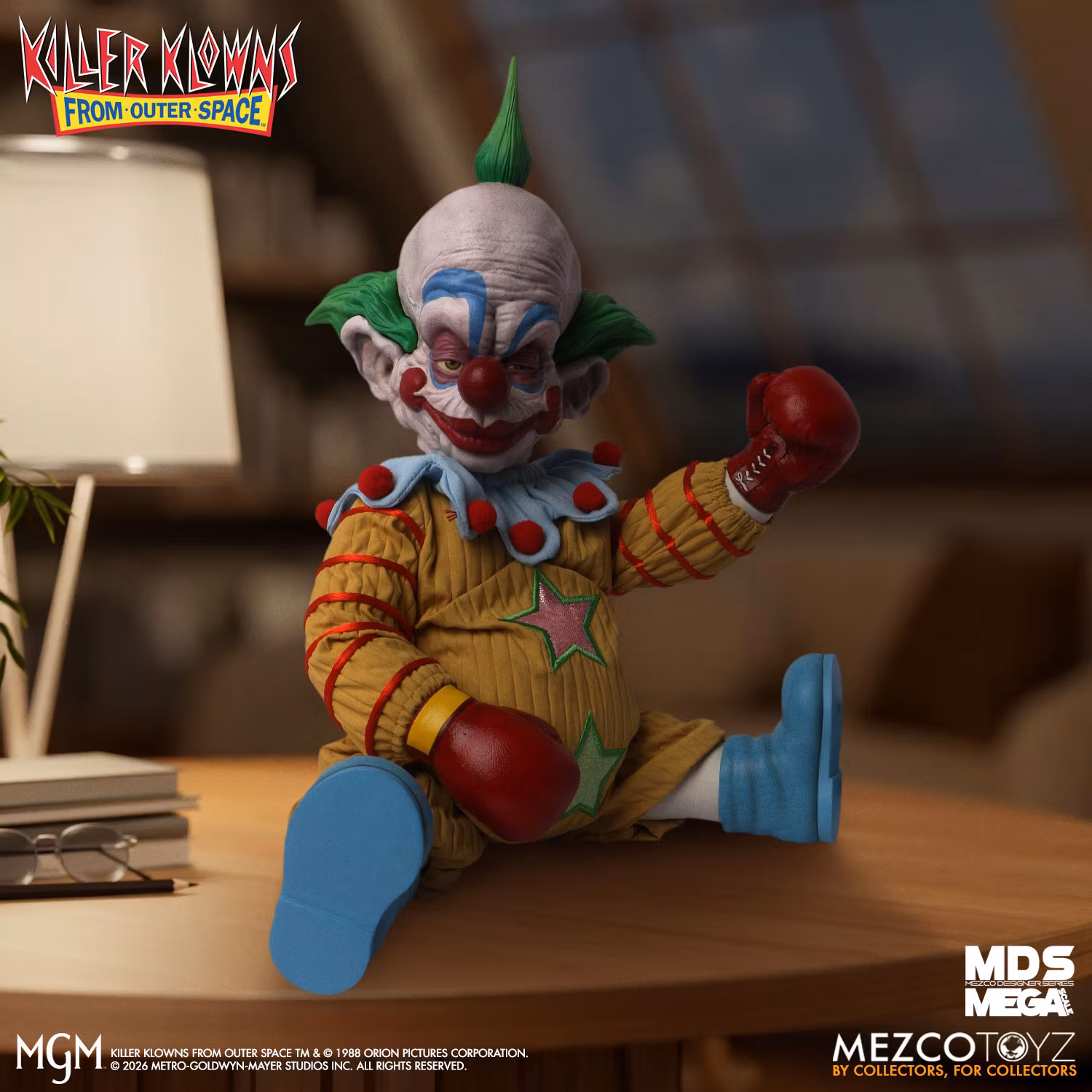 Killer Klowns from Outer Space Mezco Designer Series Mega Scale Shorty Doll